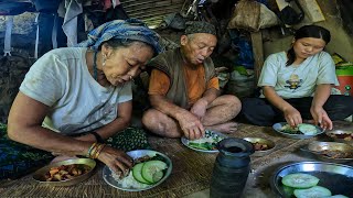 Recipe of cooking organic food in the mid-hill rural region of Nepal