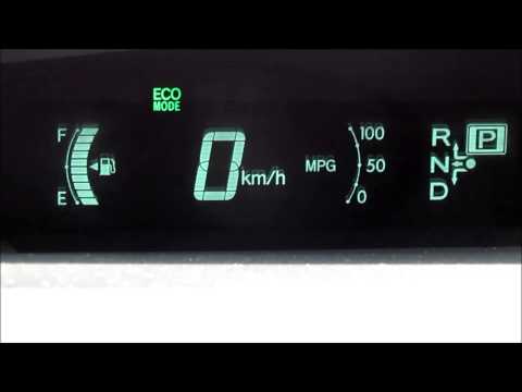 safe proper startup of toyota prius hybrid car engine