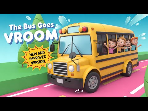Wheels on the Bus Remix (2025)| Fun Sing Along Song for Toddlers #WheelsOnTheBus #KidsSongs #rhymes