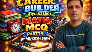 MATH MCQ for All Competitive Exams By Mukesh Sain Part 14