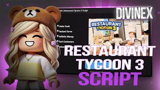 Restaurant Tycoon 3 Script (PASTEBIN) — BEST SCRIPT?! 1M/10Min 🏆NO KEY