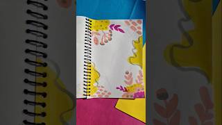 Front page design idea😍✨ |creative front page| #shorts #youtubeshorts