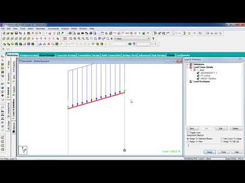 Day 5   STAAD Pro Tutorials   RCC Column Design  Civil Engineering