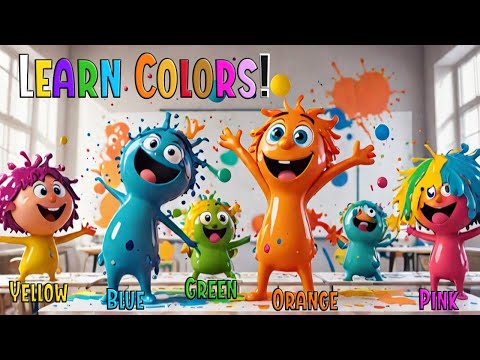 Learn Colors | Colors Song For Preschool | Educational Video For Babies & Toddlers To Learn Colors