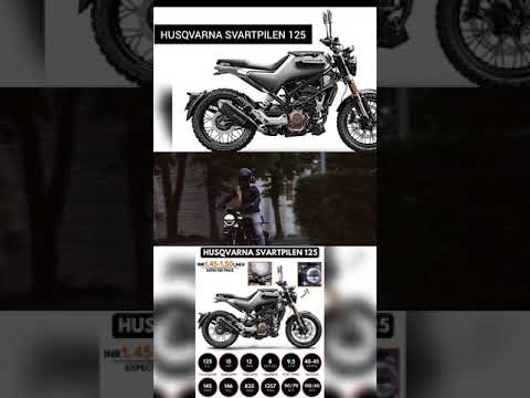 HUSQVARNA SVARTPILEN 125 SPECS, COLOURS,MILEGE,TOP SPEED,PRICE IN INDIA 🇮🇳😱🤯!!???|#shorts