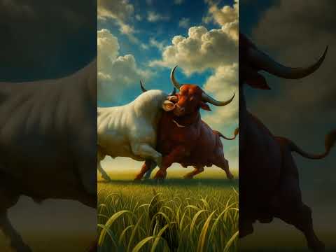 The Cow That Defeated Red Bull #ai #animatedvideos #viralcow