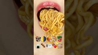 ASMR DELICIOUS EMOJI FOOD 맛있는 이모지 먹방 (sped up)