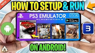 *NEW* PS3 Emulator Android - APS3E 1.3 Setup/Settings/Gameplay | Play PS3 Games On Mobile!