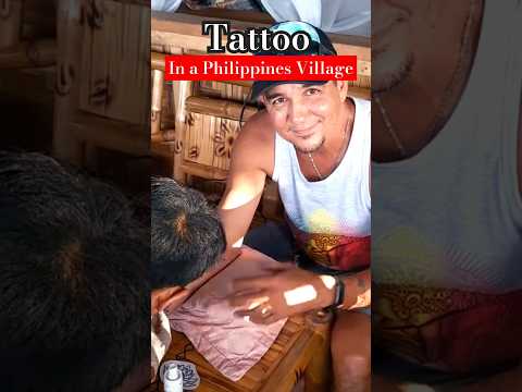 Local Ink: My Tattoo in a Philippine Village #tattoo #tattoophilippines #philippines #mindanao