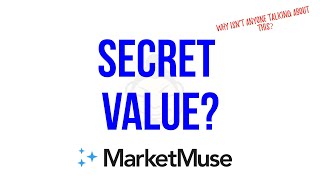 Hidden Value of the MarketMuse AppSumo Lifetime Deal