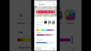 How to customise Google Widget 🔥❤️ #google #widget #youtubeshorts #googletips