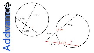 Circle Theorems: Intersecting Chords - IGCSE Maths - Addvance Maths 😊➕