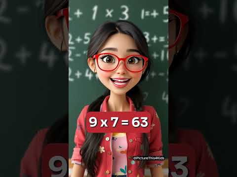 9x Times Table Song - Easy & Fun Way To Learn Multiplication Tables! #timestables #kidsfunlearning