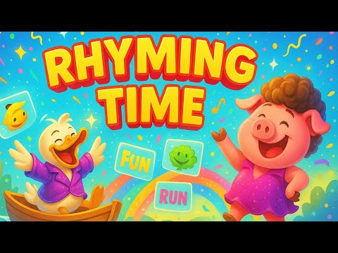 Rhyming Time | #kidssong | #nurseryrhymes | #kindergarten | #phonics_song