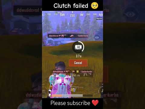 clutch failed 😞 #bgmi #gaming #gamingrahul #like #share #subscribe