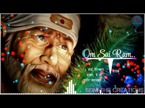 Sirdi Vale Sai Baba | Om Sai Ram | Latest Dj Whatsapp Status | Thursday Special | Soni The Creations