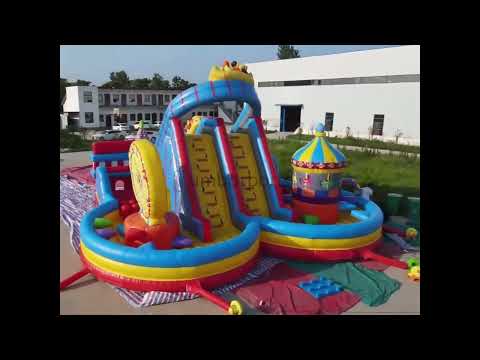 Midway Amusement Park Obstacle Course