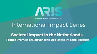 ARIS International Impact Series: Societal Impact in the Netherlands