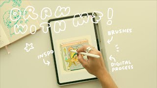 how i digitally illustrate on procreate: 2025 edition (˶ᵔ ᵕ ᵔ˶)