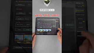 10fps 60fps 120fps ✅ Difference In Bgmi and Pubg Mobile ‼️ #shorts #viralvideo #gaming #bgmi