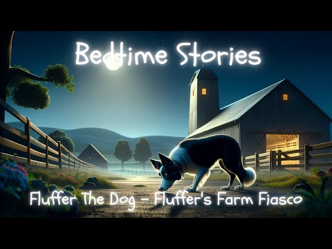 Bedtime Audio Stories | Fluffer The Dog And Friends - Fluffer's Farm Fiasco | Best Kids Moral Tales