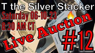 Live Auction 12  #silverstacking