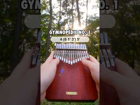 Gymnopédie No. 1 by Erik Satie played on Kalimba #kalimbatabs #kalimbatutorial #kalimba #relaxing