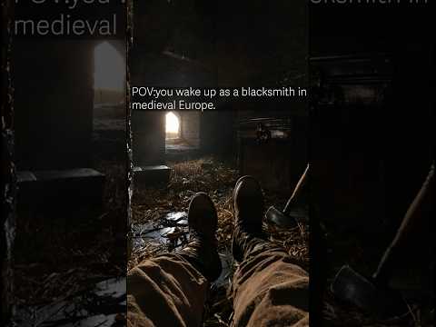 Woke Up as a Medieval Castle Blacksmith!  Immersive POV Experience