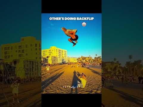The Last Guy Doing Backflip Was Truly Insane ☠ #shortsvideo #trollface #troll #edit