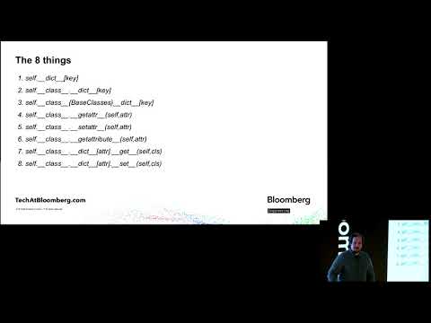 The 8 things that happen at the "." - A. Fundinger - PyLondinium18