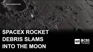 SpaceX rocket debris slams into moon, giving scientists rare research chance