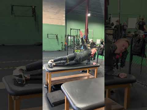 Side Plank Abduction (Band Resisted)