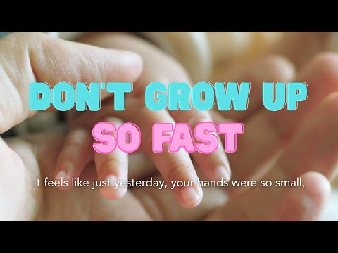 Don’t Grow Up So Fast 🧸 | Parent Song for Baby Growing Up