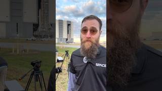 NASA Artemis 2 moon rocket rolls out of VAB #artemis2 #rocket #rollout #shorts