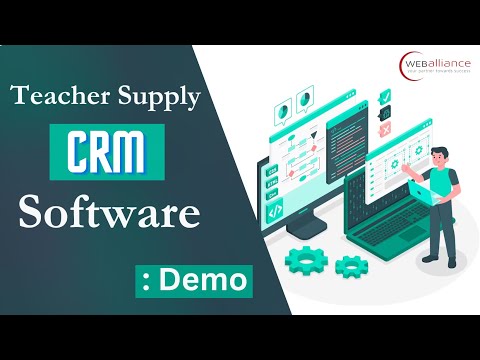 Teacher Supply CRM Software for School Management Demo |Teacher Recruitment CRM Software Development