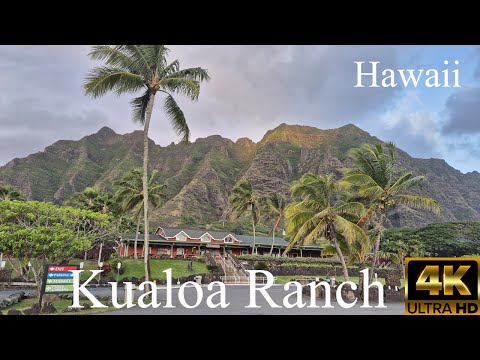 Exploring Oahu, Hawaii I 2025 I 4K I Part 1 : Kualoa Ranch