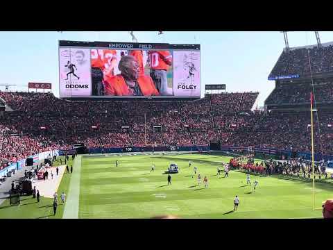 Steve Foley & Riley Odoms Denver Broncos Ring of Fame Induction 1977 Broncos Orange Crush Oct 6 2024