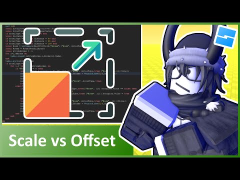 Scale vs Offset (UDim2) - Roblox GUI Tutorial #4