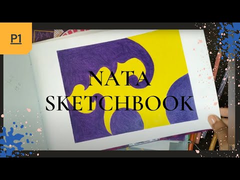 Tour of my NATA SKETCH BOOK! Part I✨NATA 2021| (National Aptitude Test in Architecture )