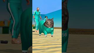 OIIA Spinning Cat in Squid Game #shorts #babyduck