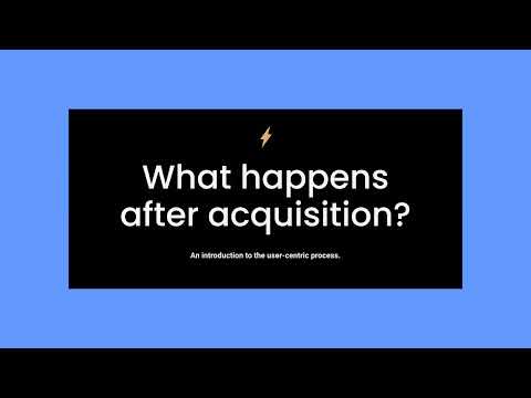 What happens after user acquisition? ⬇️ webinar link