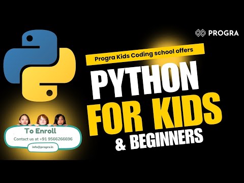 Python for Kids and Beginners  | #education #codingforkids #programming