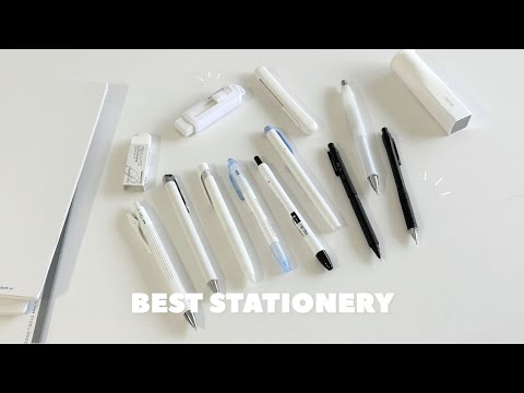 My stationery essentials for note-taking  // *Top 10 of Japanese Stationery