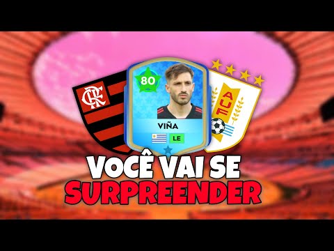 O melhor 80 do jogo ?? - Upagem do Viña no DLS 25