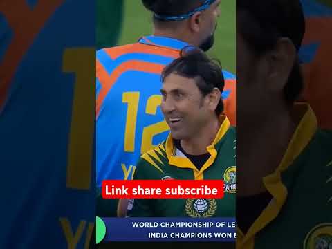 India vs Pakistan Champions |Winning short #irfan pathon#yuvraj#India win#cricket #youtube shorts
