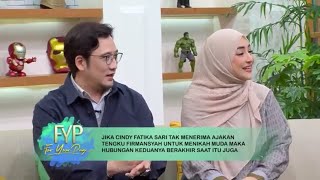 Cindy Fatika Sari Mau Menikah Dengan Tengku Firmansyah Karena "Diancam" | FYP BEST MOMENT (12/07/23)