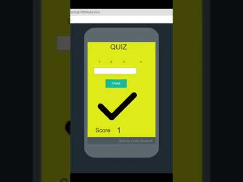 Learn to code a Maths Quiz game for kids- coding for kids in code.org