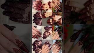 simple finger mehndi designs | aesthetic mehndi design | minimal mehndi design