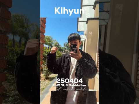 Kihyun live 250404 #monstax #kihyun #monbebe #shownu #jooheon #kpop #idols #shorts #live #minhyuk