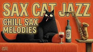 Noir Jazz Instrumental | Smooth Saxophone Jazz ~ Deep Concentration Study Jazz Music Mix